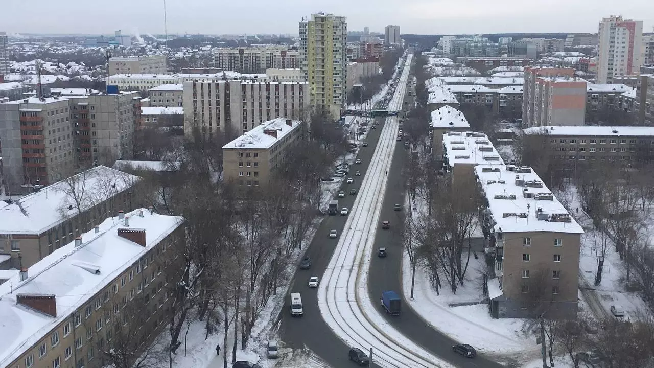 Улица Блюхера в Челябинске