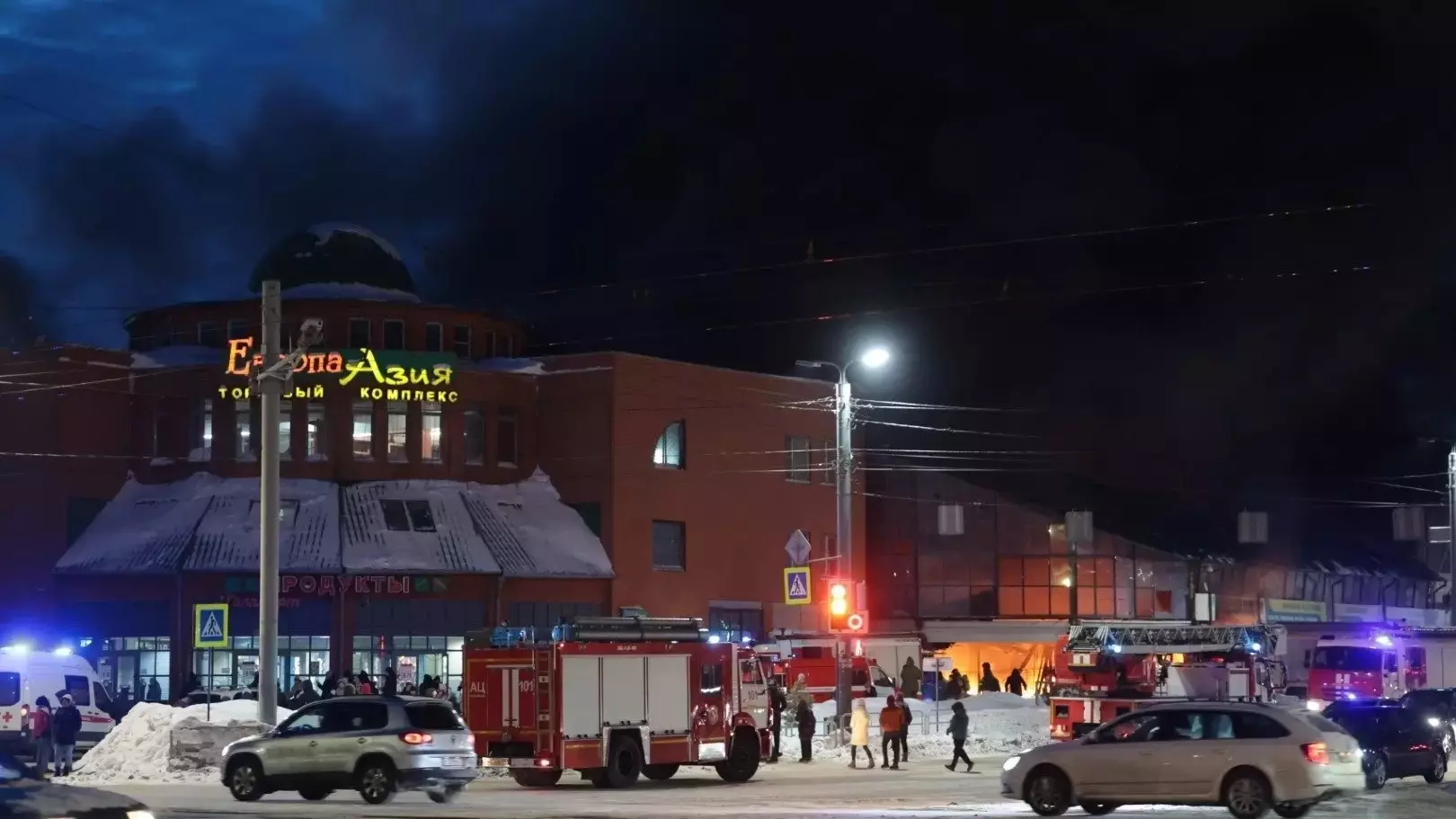 Выяснилась причина пожара на рынке «Восточный город» в Челябинске