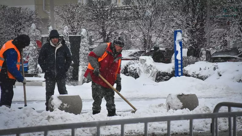 Улицы не чистят от снега в Металлургическом районе Челябинска
