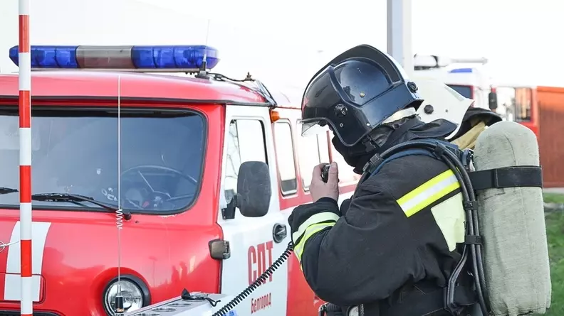 Пожарная машина попала в ДТП в Челябинске