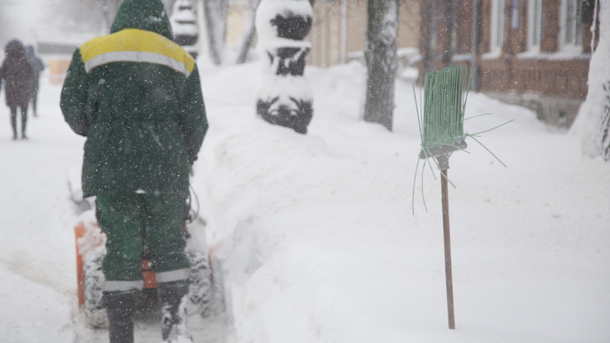 Мэр Челябинска осталась недовольна уборкой снега