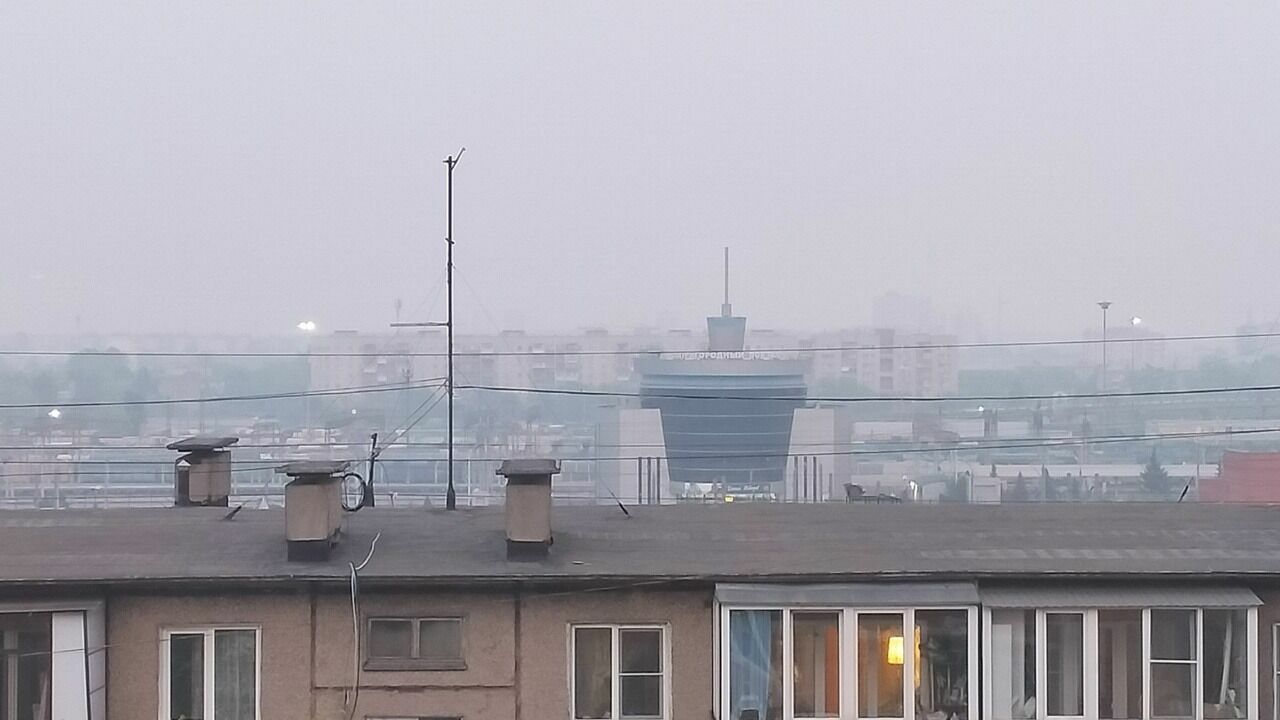 Опять смог и гарь в Челябинске