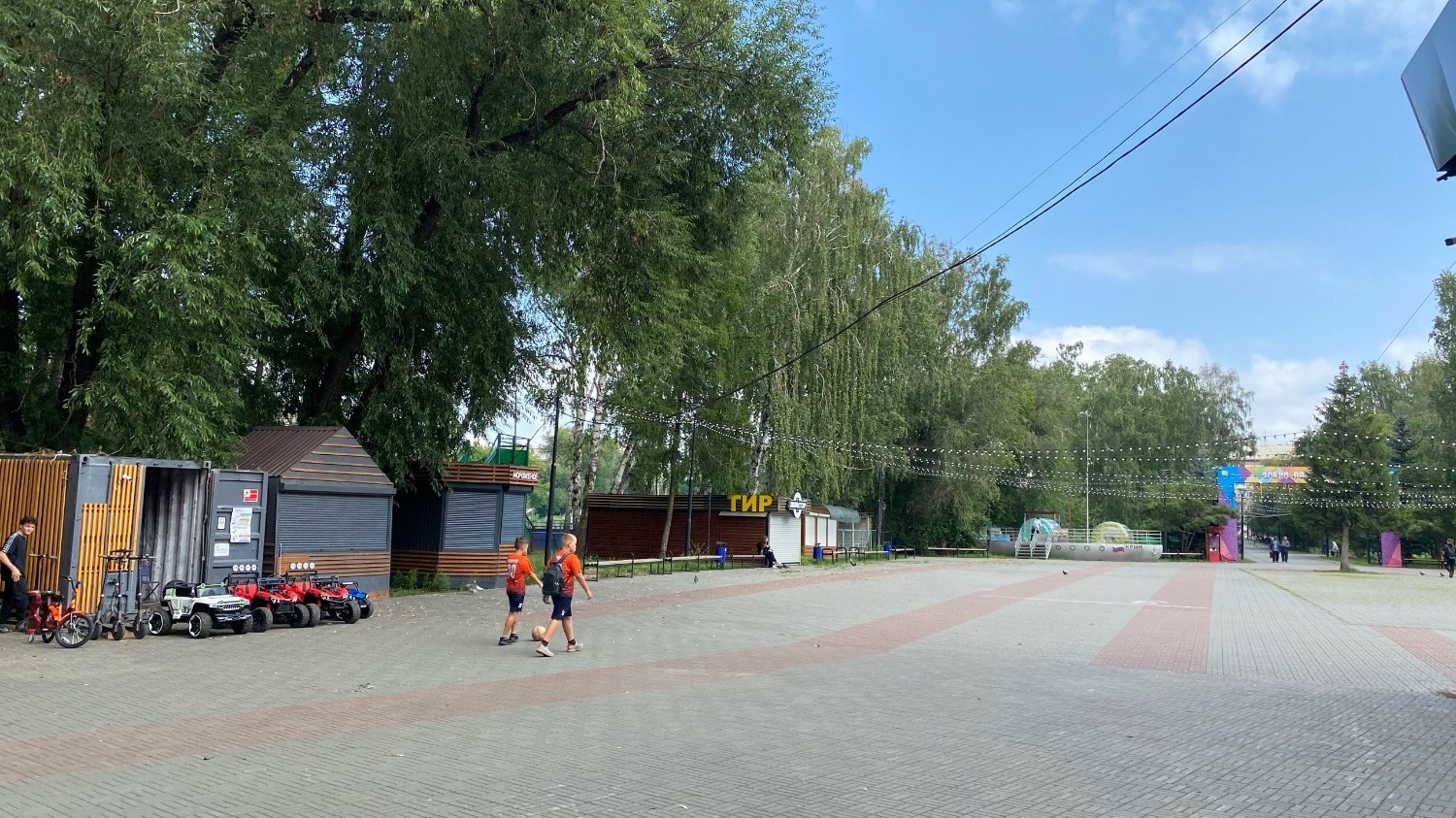 Сад Победы в Челябинске
