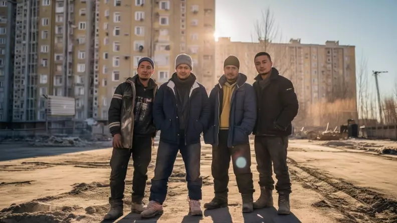 Большая группа мигрантов вселяется в однокомнатную квартиру в Челябинске