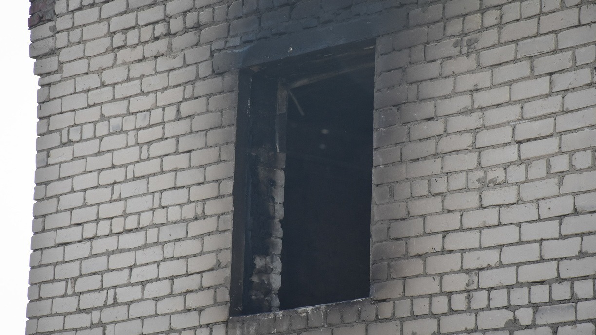 Мужчина пострадал в пожаре на улице Кирова в Челябинске