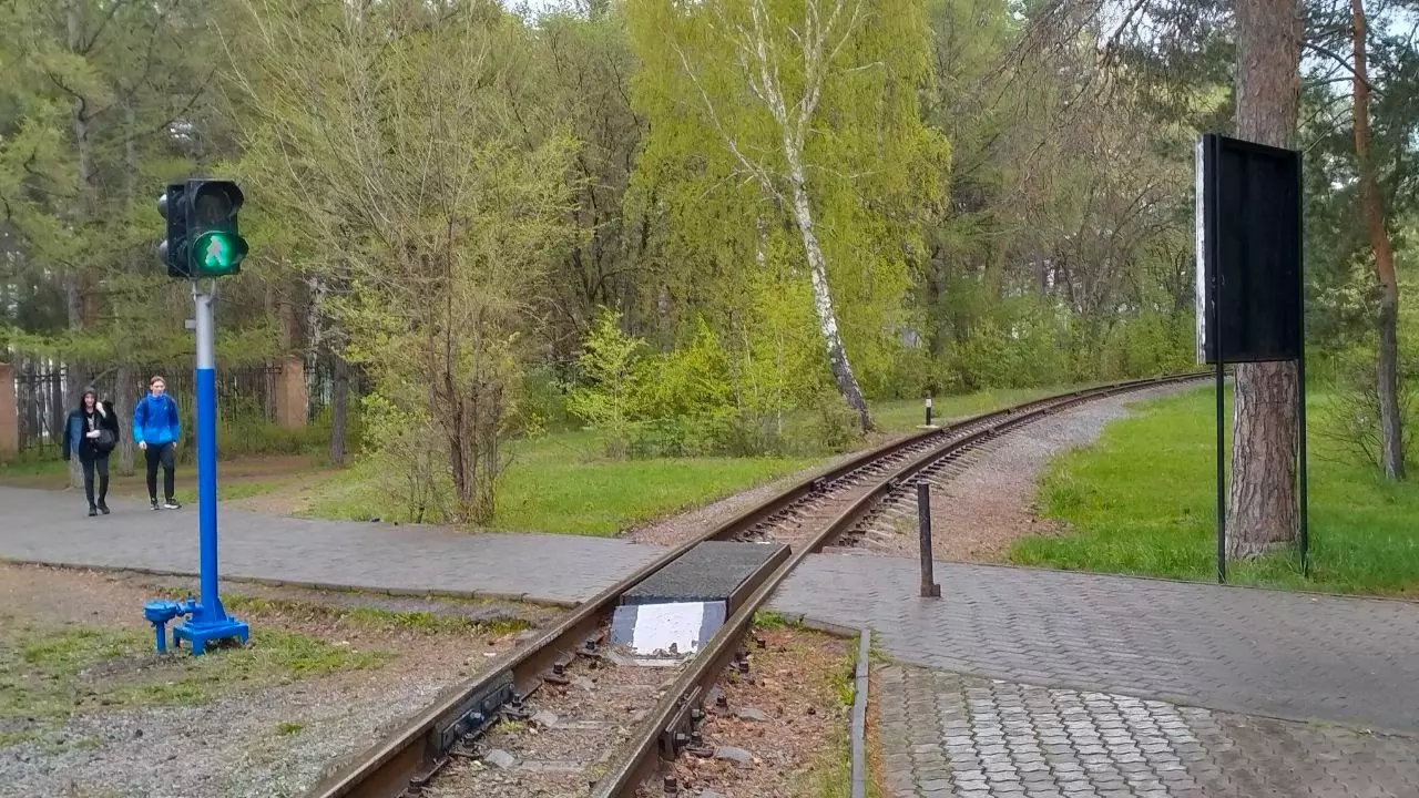 Детская железная дорога в Челябинске