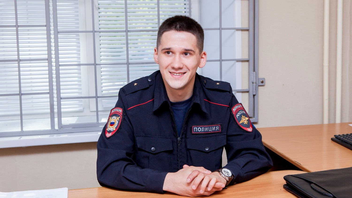 Старший участковый уполномоченный, лейтенант полиции Артем Имаев