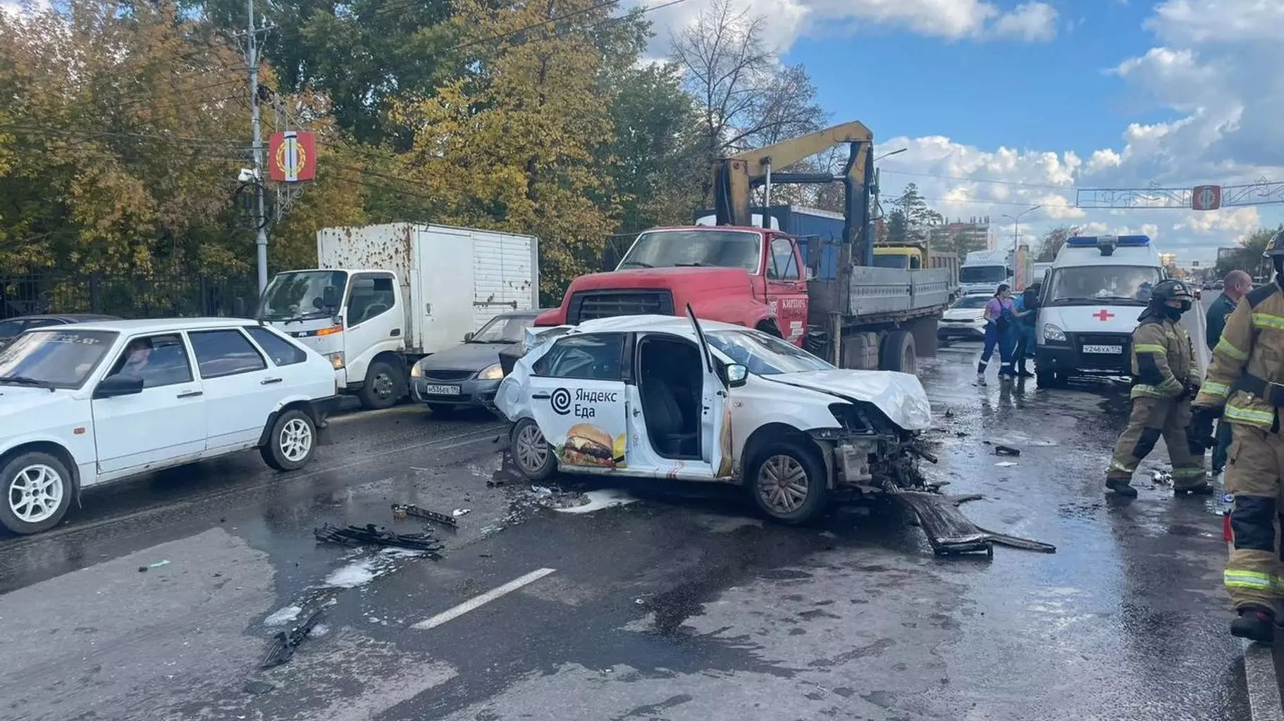 Скончался водитель, виновный в массовом ДТП в Копейске