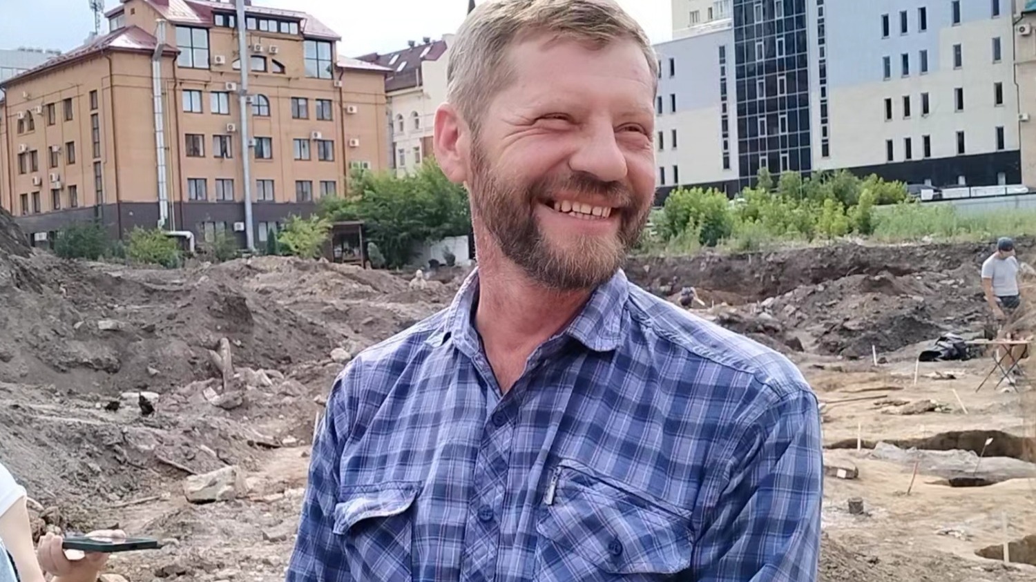 Олег Бытковский,  научный сотрудник центра археологических исследований из Тамбова 