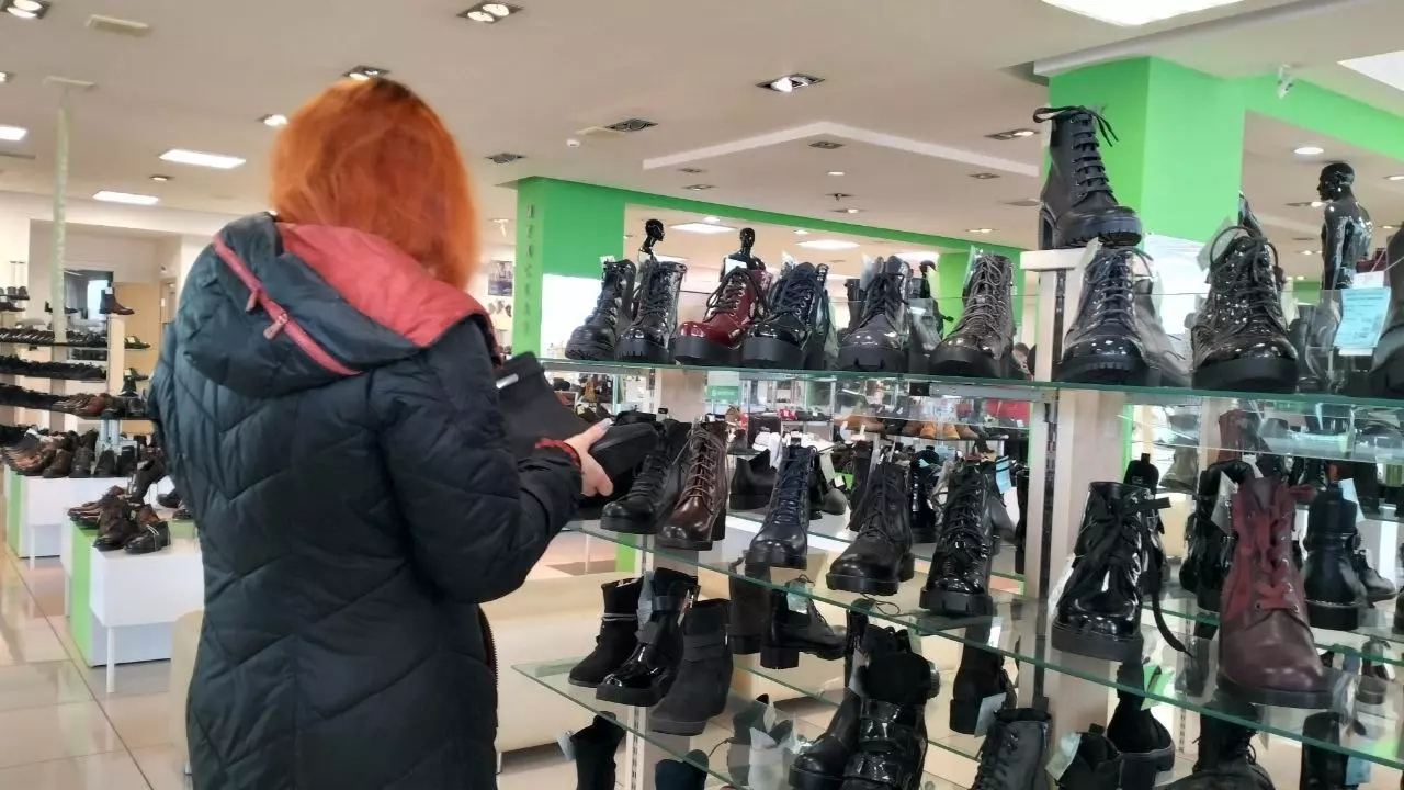 В обувном магазине в Челябинске