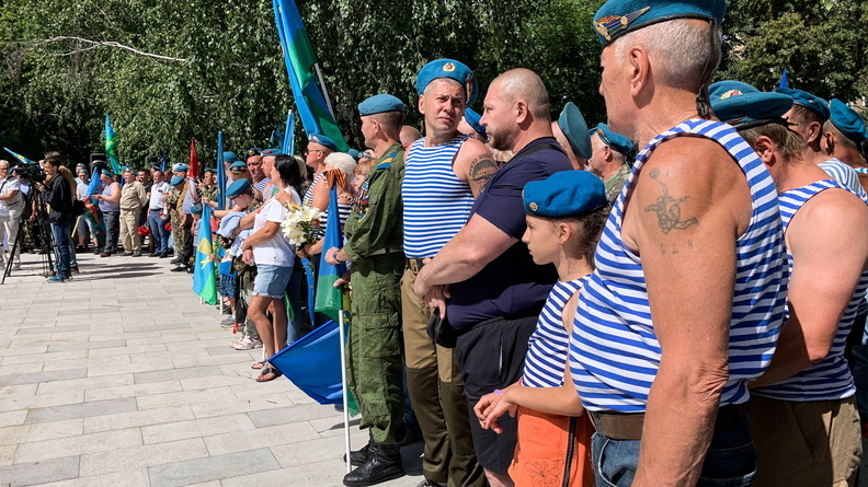 В день ВДВ праздничное шествие состоится в центре Челябинска