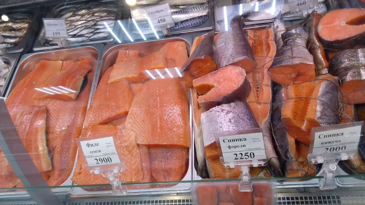 Цены на рыбу