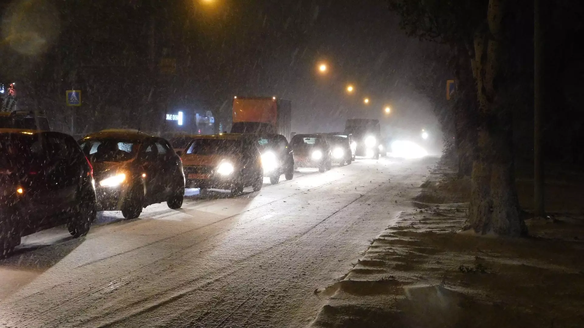Транспортный коллапс в Челябинске 17 января