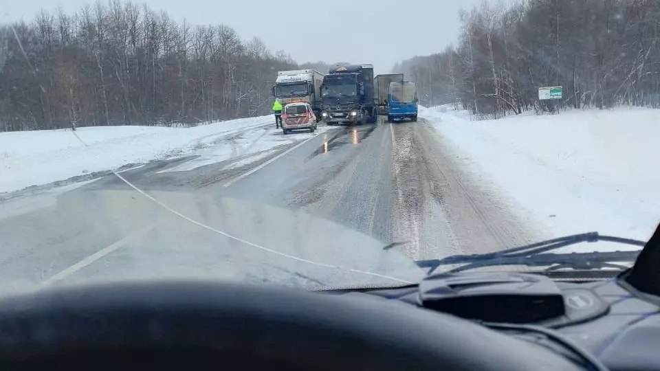 ДТП 4 февраля на трассе М-5 на Южном Урале