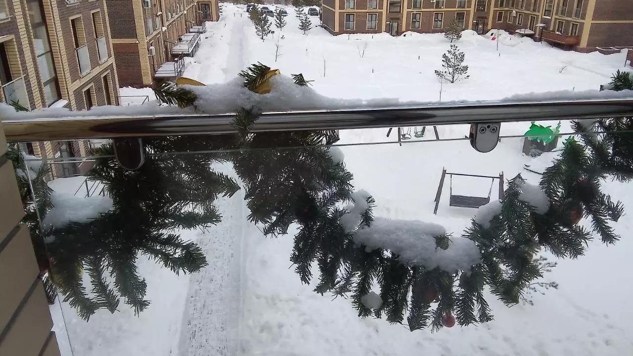 Новый снегопад в Челябинске
